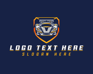 Transport - Race Car Automotive logo design