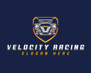 Race Car Automotive logo design