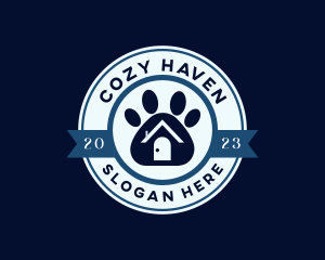 Shelter - Animal Paw Shelter logo design