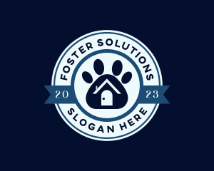 Animal Paw Shelter logo design