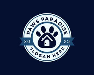 Animal Paw Shelter logo design