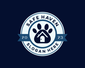 Animal Paw Shelter logo design