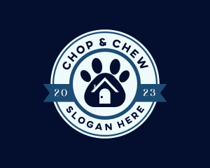 Shelter - Animal Paw Shelter logo design