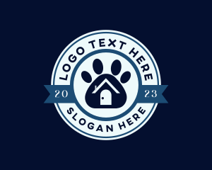 Groomer - Animal Paw Shelter logo design