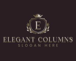 Elegant Royal Crown logo design