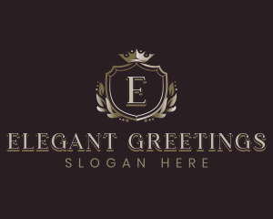 Elegant Royal Crown logo design