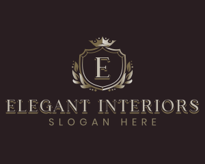 Elegant Royal Crown logo design