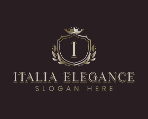 Elegant Royal Crown logo design