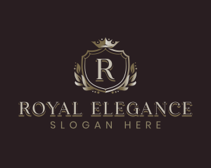 Elegant Royal Crown logo design