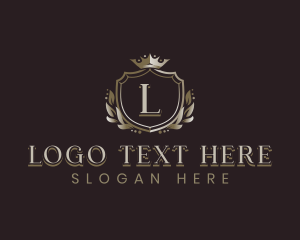Luxurious - Elegant Royal Crown logo design