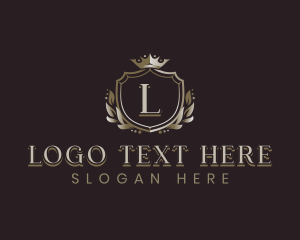 Hotel - Elegant Royal Crown logo design