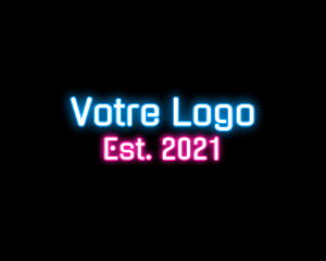 Event - Nightclub Neon Sign logo design