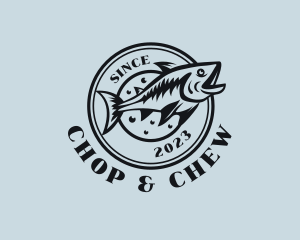 Seafood - Saltwater Marine Fishing logo design