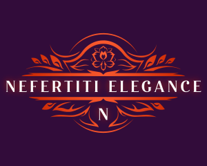 Elegant Floral Boutique logo design