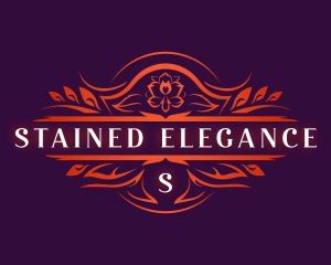 Elegant Floral Boutique logo design