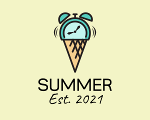 Ice Cream Time  logo design