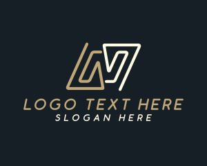 Shipping - Courier Logistics Forwarding Letter N logo design