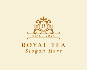 Upscale Royal Hotel logo design