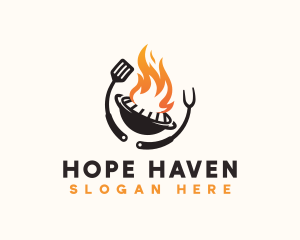 Spicy - Flame Grill Restaurant logo design