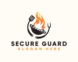 Roast - Flame Grill Restaurant logo design