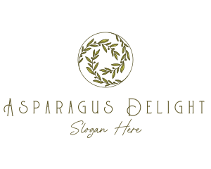 Natural Olives Circle logo design