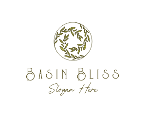 Natural Olives Circle logo design