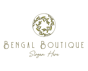 Natural Olives Circle logo design