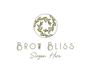 Natural Olives Circle logo design