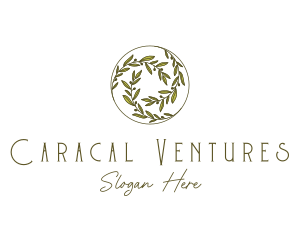 Natural Olives Circle logo design