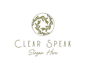 Natural Olives Circle logo design