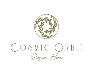 Natural Olives Circle logo design