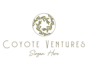 Natural Olives Circle logo design