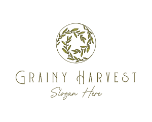 Natural Olives Circle logo design