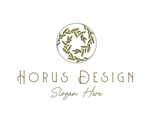 Natural Olives Circle logo design