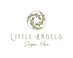 Natural Olives Circle logo design