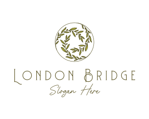 Natural Olives Circle logo design