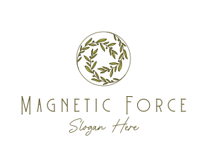 Natural Olives Circle logo design