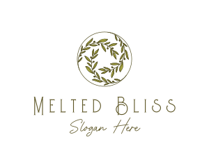 Natural Olives Circle logo design