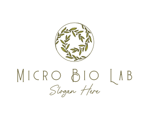 Natural Olives Circle logo design