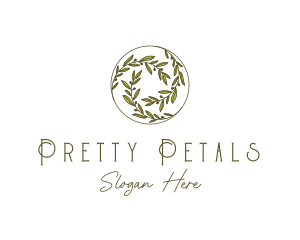 Natural Olives Circle logo design