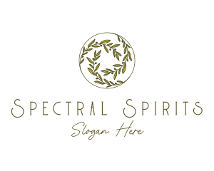 Natural Olives Circle logo design