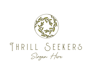 Natural Olives Circle logo design