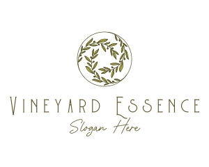 Natural Olives Circle logo design