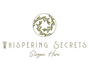 Natural Olives Circle logo design