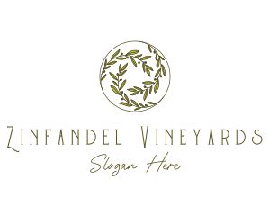 Natural Olives Circle logo design