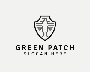 Patch - Imperial Eagle Crest Shield logo design