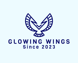 Arrow Bird Wing logo design