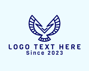 Wing - Arrow Bird Wing logo design