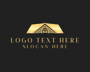 Minimalistic - Luxury House Roof logo design
