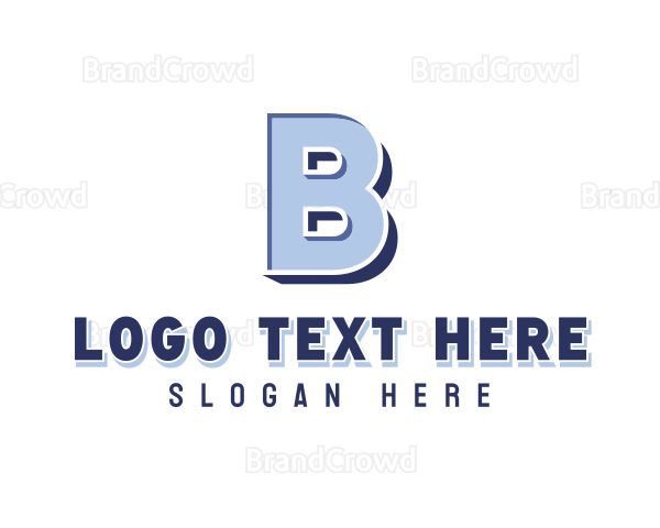 Generic Business Letter B Logo